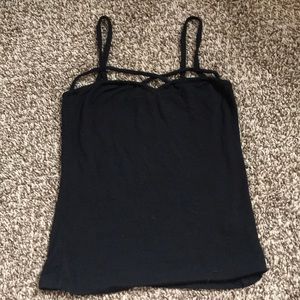 Criss cross tank top